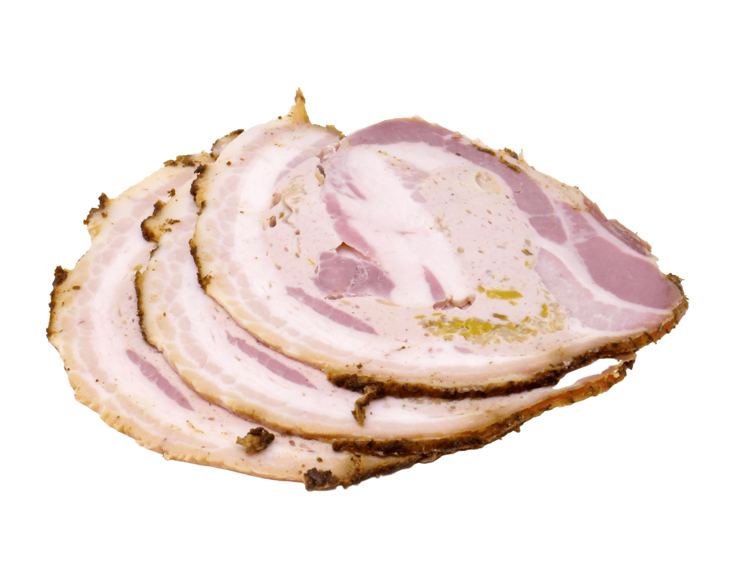 Bauchrolle mit Lauch