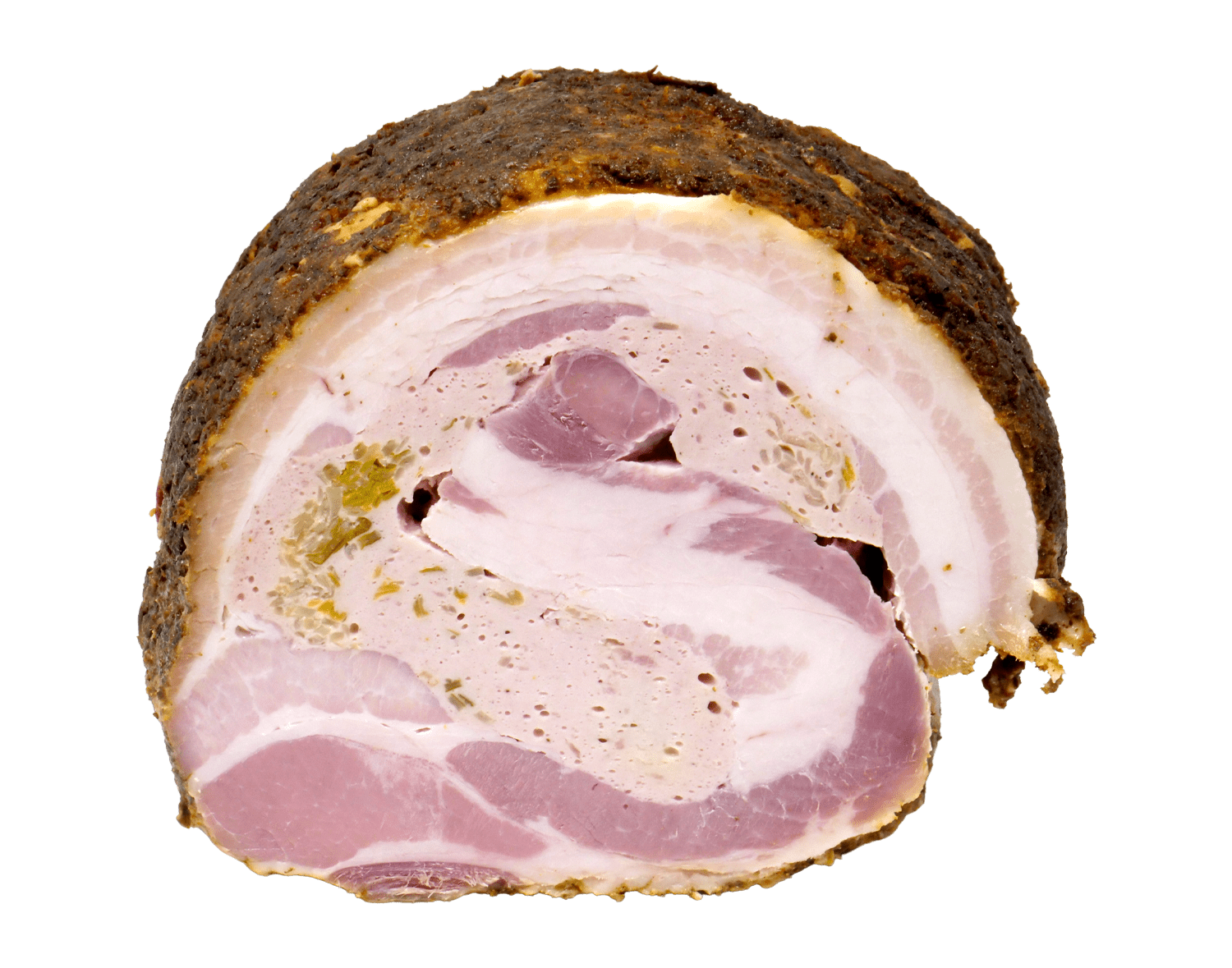 Bauchrolle mit Lauch