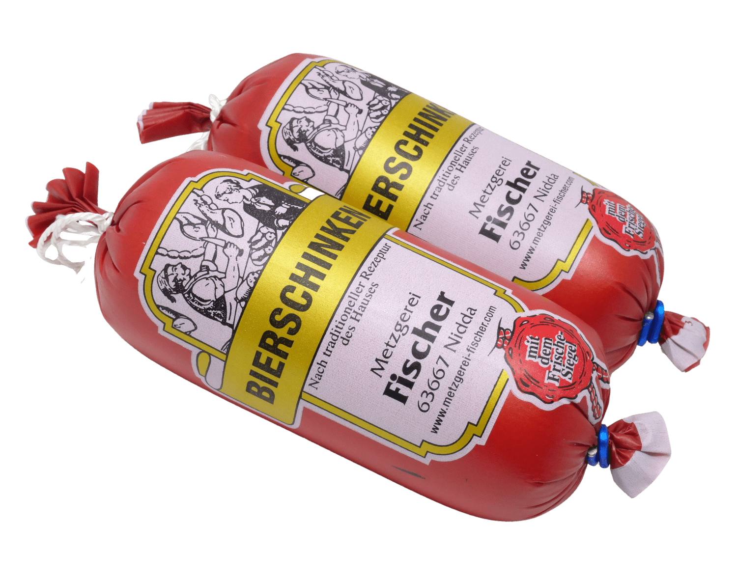 Bierschinken im Portionsdarm