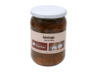 Gulaschsuppe Glas