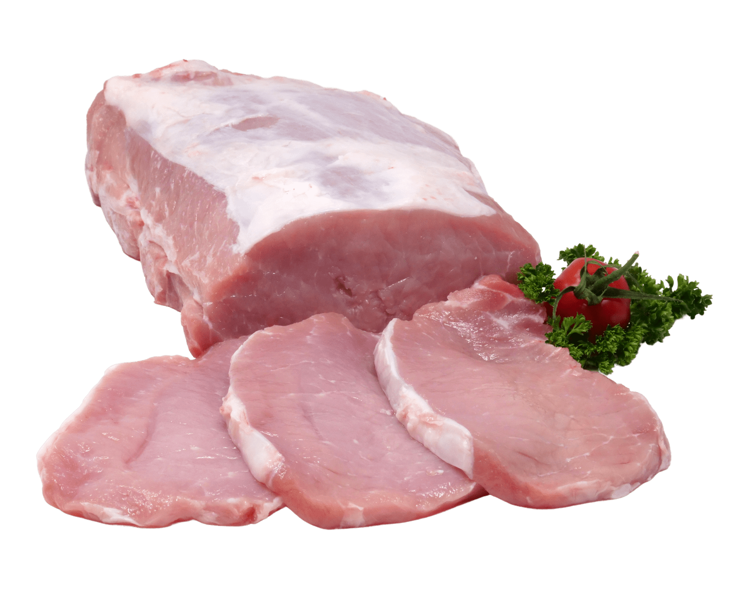 Schweinerücken, Schweinerückensteaks