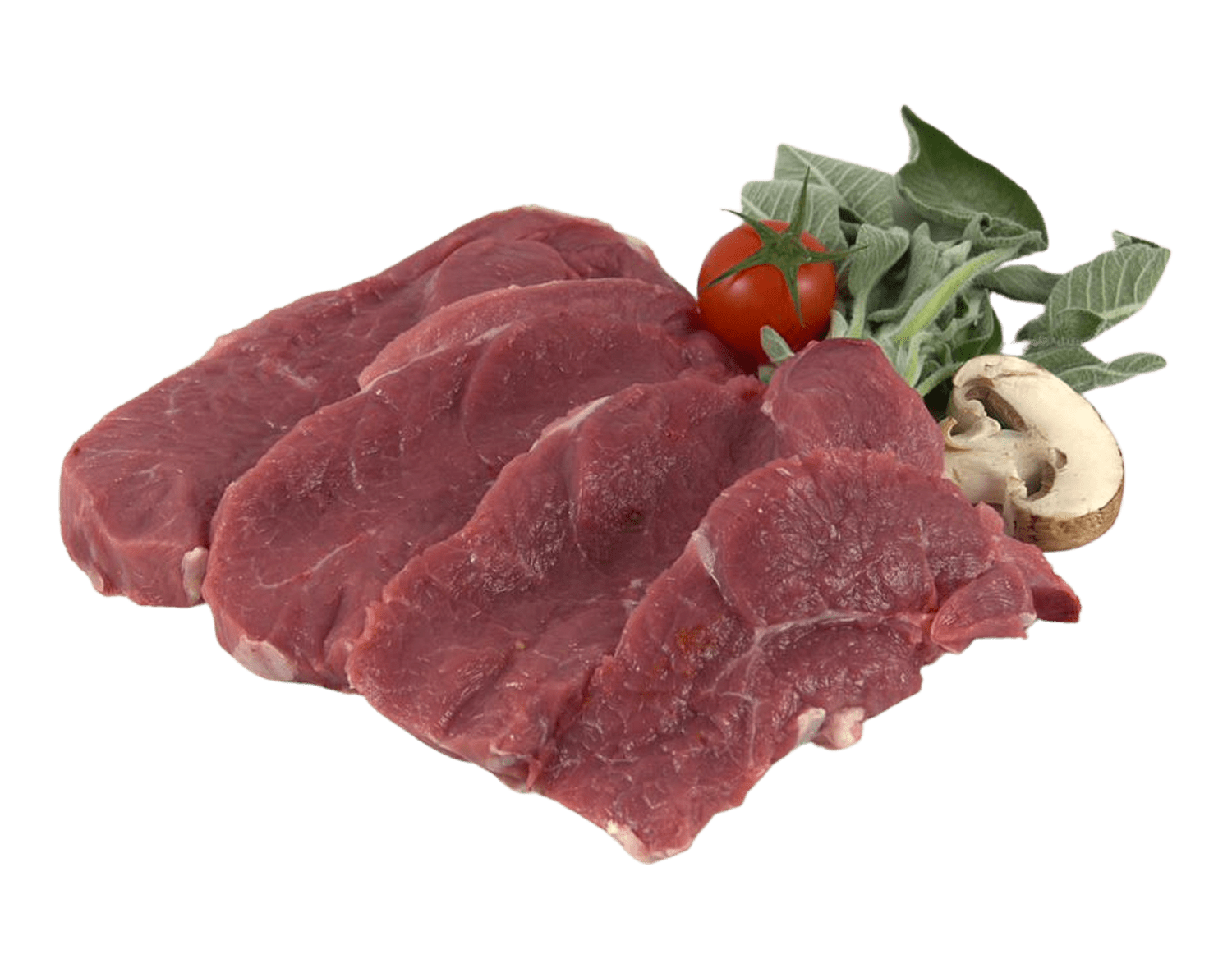 Lammsteaks, natur