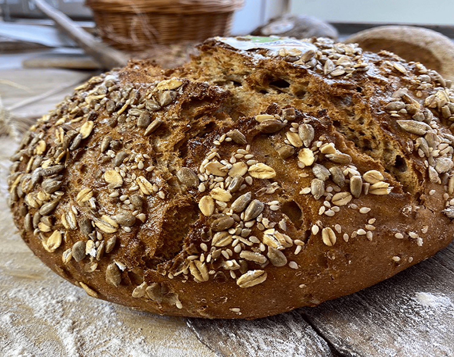 Bio-Sonnenblumenbrot