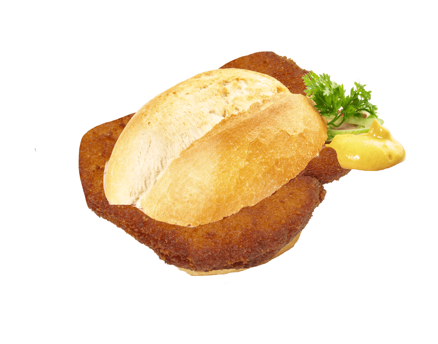 Schnitzelbrötchen